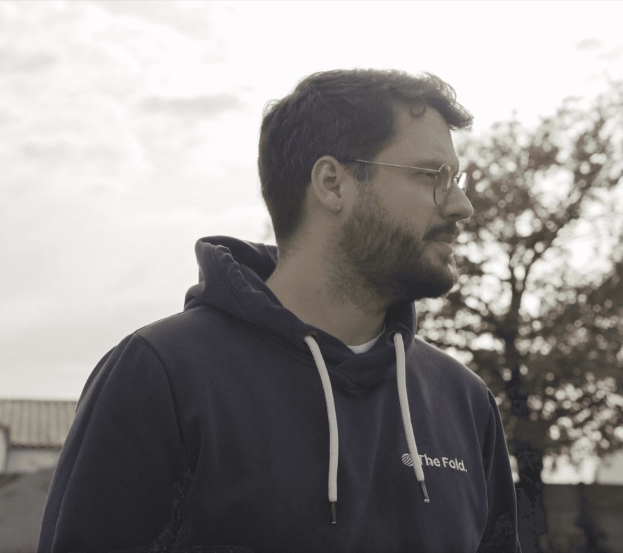 Valerian Potier, fondateur de The Fold communication, qui crée votre site